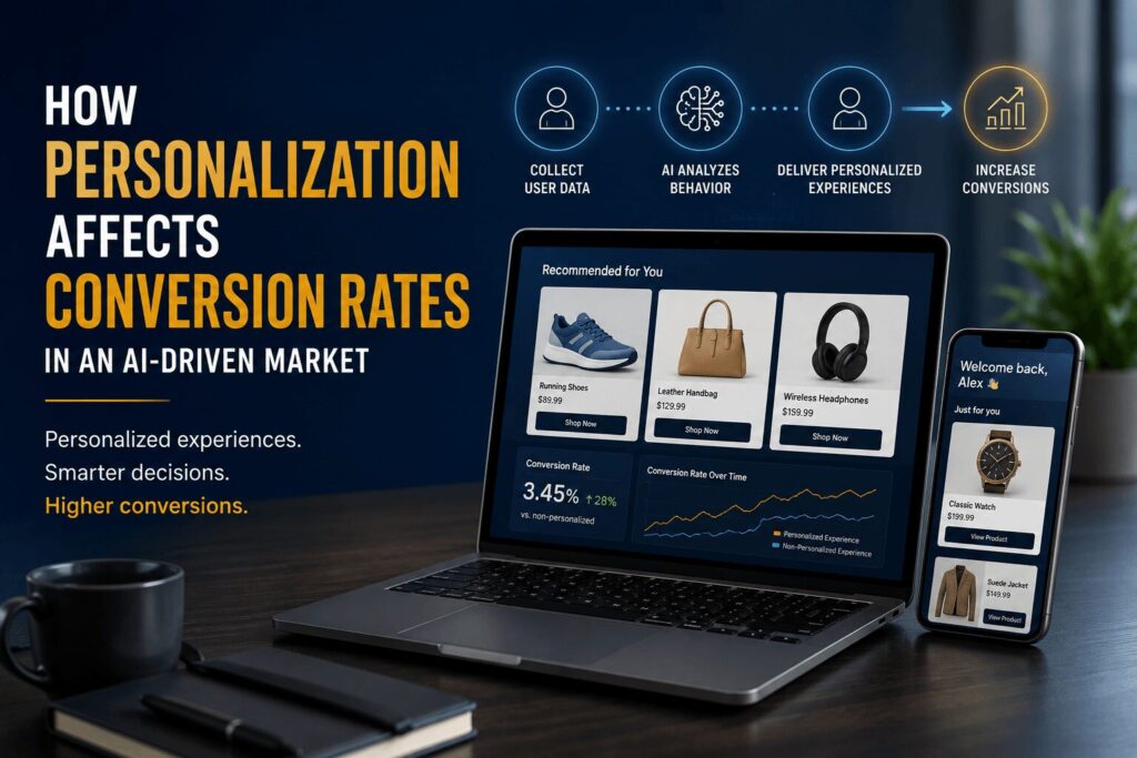 AI personalization conversion rates